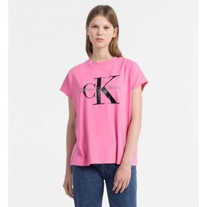 Calvin Klein dámské růžové tričko - S (694)